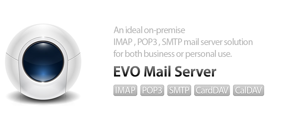 On-premises IMAP/POP3/SMTP/CardDAV/CalDAV mail server solution